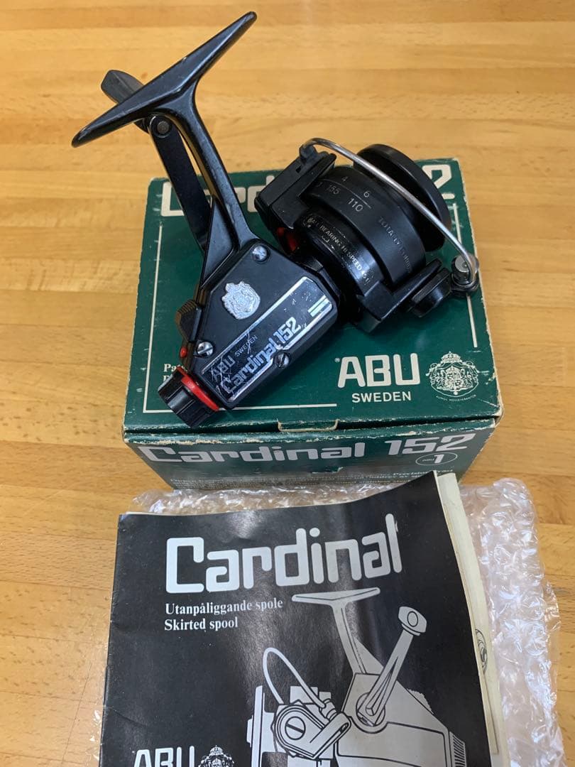 ABU Cardinal 152 リール 説明書付き
