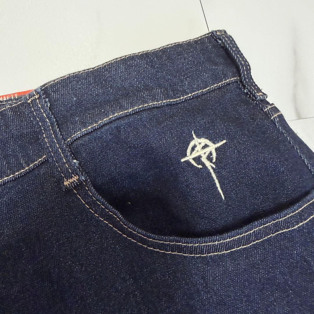 エドウィン　ジャージーズ　ルーズテーパードデニム 機動戦士ガンダム　刺繍 XXL