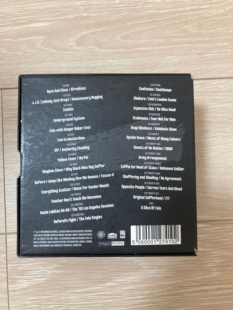 洋楽 Fela Anikulapo Kuti - The Complete Works