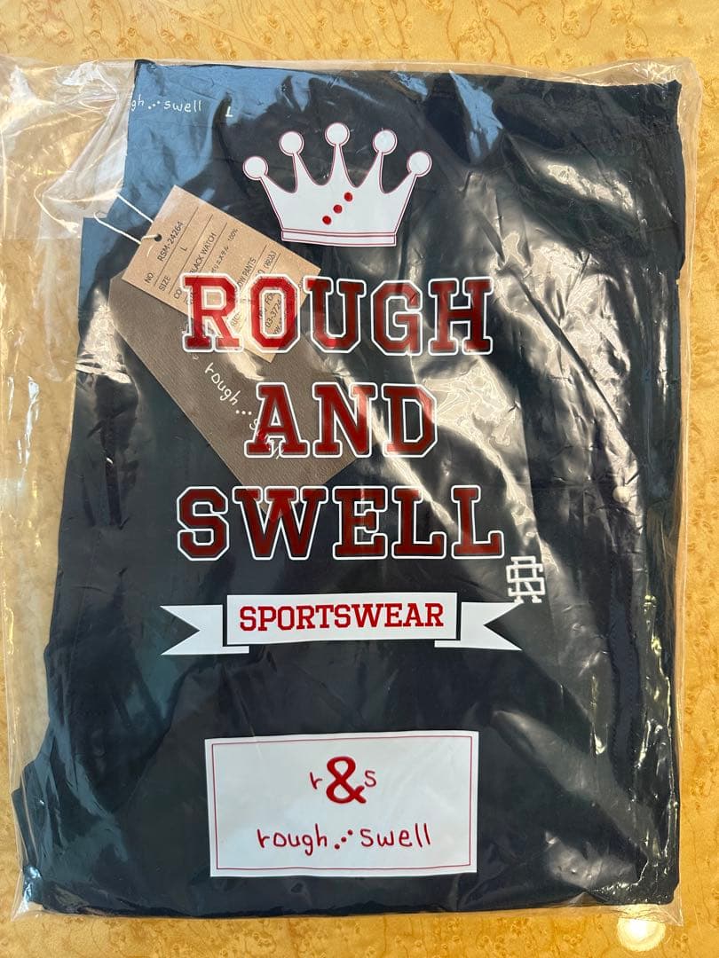 新品正規品　ROUGH AND SWELL チェック柄パンツ　Lサイズ