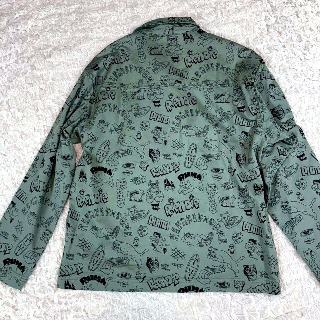 【激レア】 PUMA×RIPNDIP ツイルシャツジャケット M