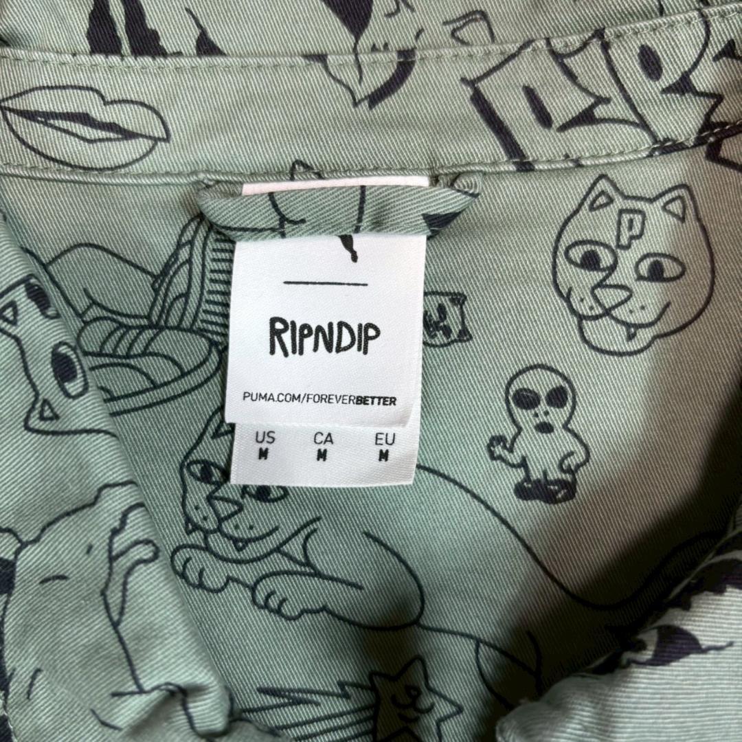 【激レア】 PUMA×RIPNDIP ツイルシャツジャケット M