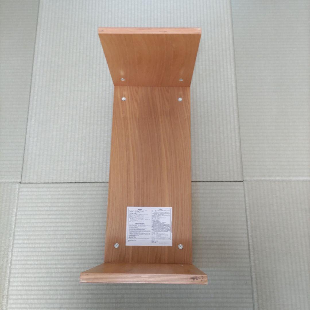 無印良品　コの字家具・積層合板・オーク材・幅７０×奥行３０×高さ３５ｃｍ