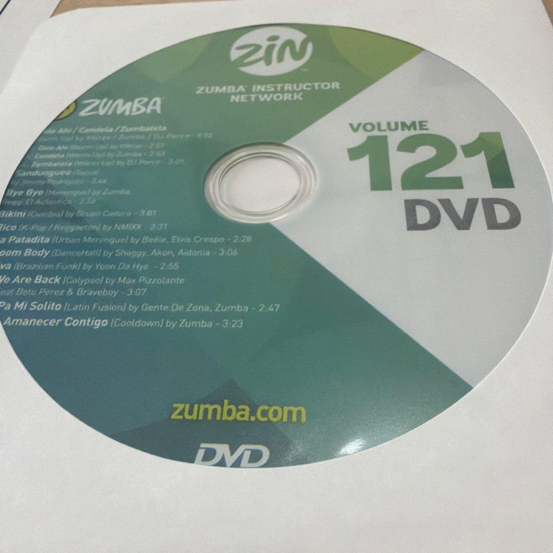 ZUMBA ダンス ズンバ 121 最新版　DVD CD 2枚