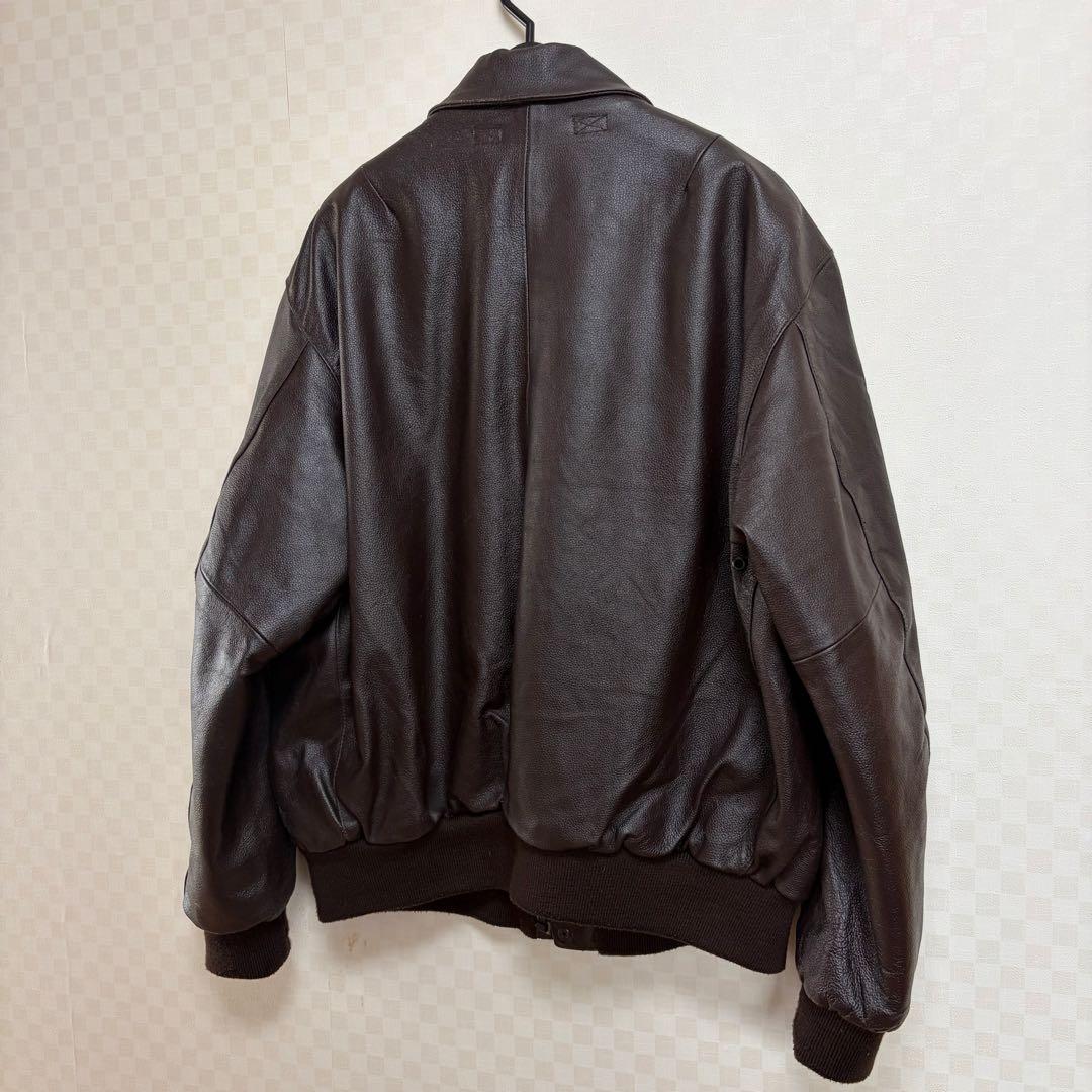 ALPHA INDUSTRIES レザー フライトジャケット A-2