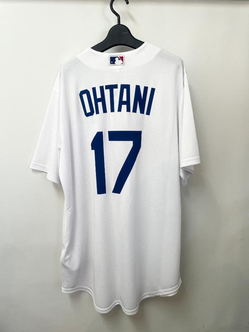 新品 DODGERS 公式ユニフォーム 17 大谷翔平 M NIKE メンズ L