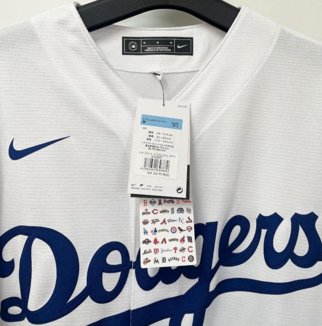 新品 DODGERS 公式ユニフォーム 17 大谷翔平 M NIKE メンズ L
