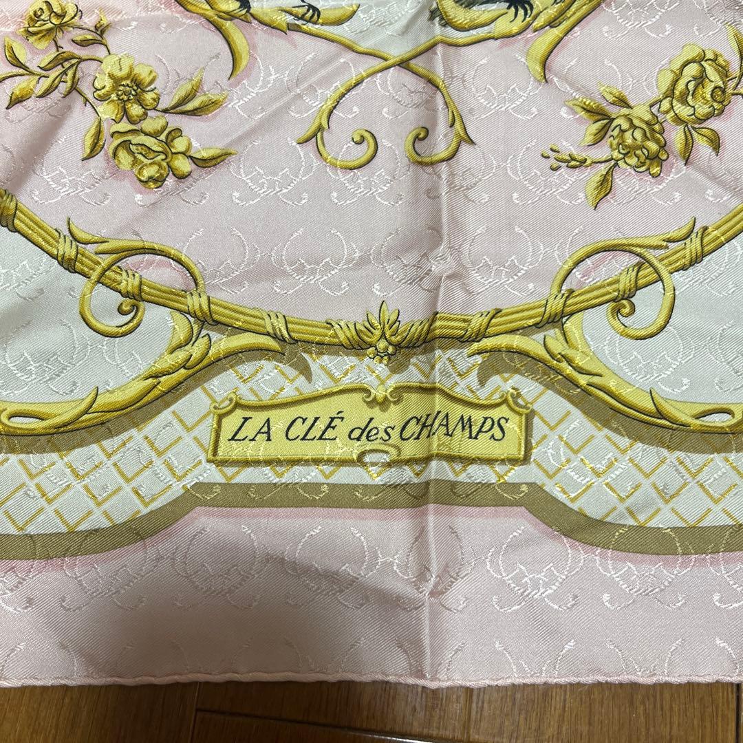 HERMES エルメス カレ90 自由の天地への鍵 スカーフ　希少ヴィンテージ