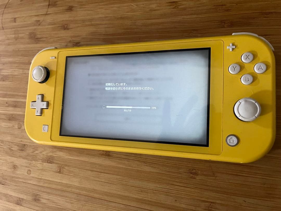 ⭐︎ジャンク品⭐︎Nintendo Switch Lite イエロー 本体