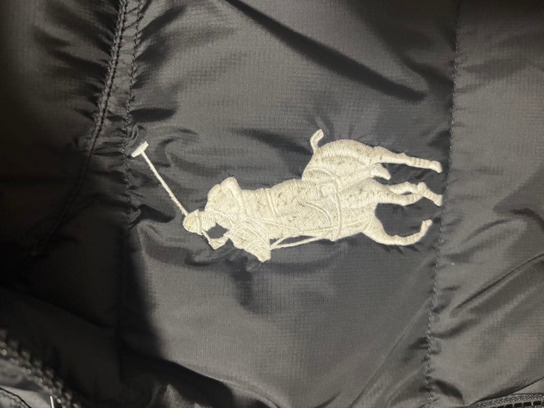 Polo by Ralph Lauren PRL67 ブラックダウンベスト S