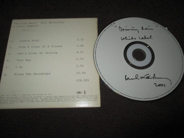 paul mccartney driving rain (RARE送料込!!)