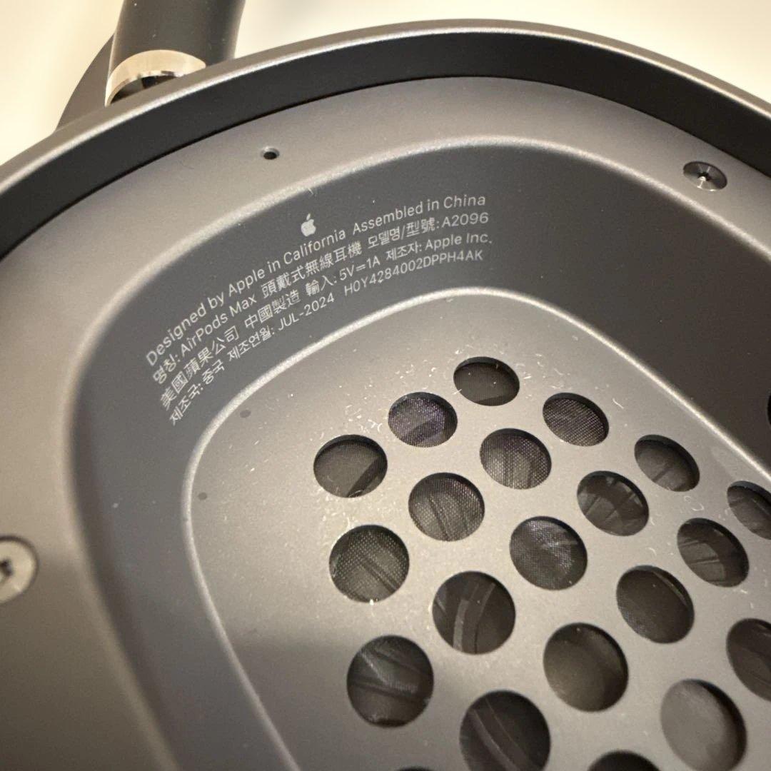 【純正品】AirPods MAX 第一世代 Lightning スペースグレー