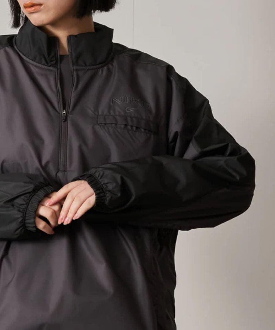 XS 新品 ナイキ ランニングジャケット ハーフジップ レディース フリース