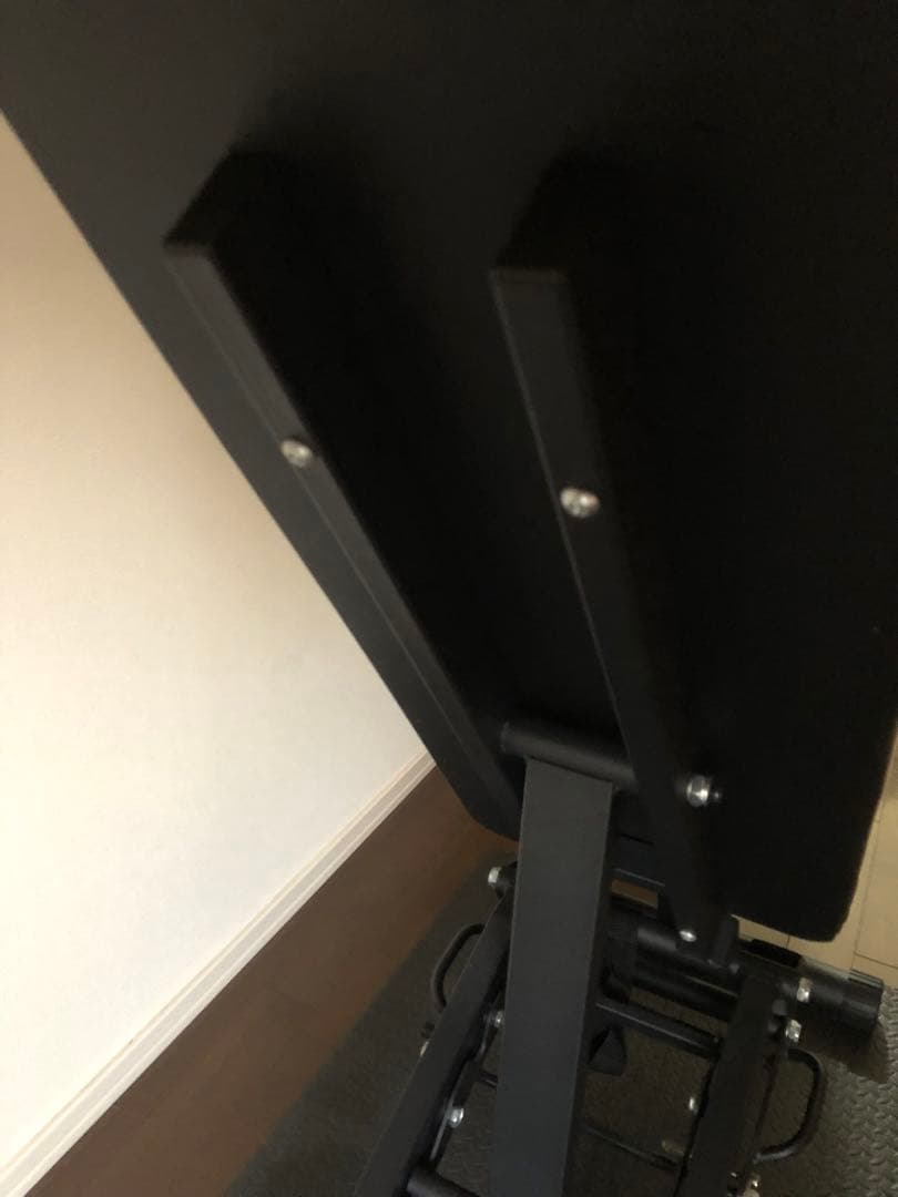 【azu】SOLPEX トレーニングベンチ 黒　折り畳み