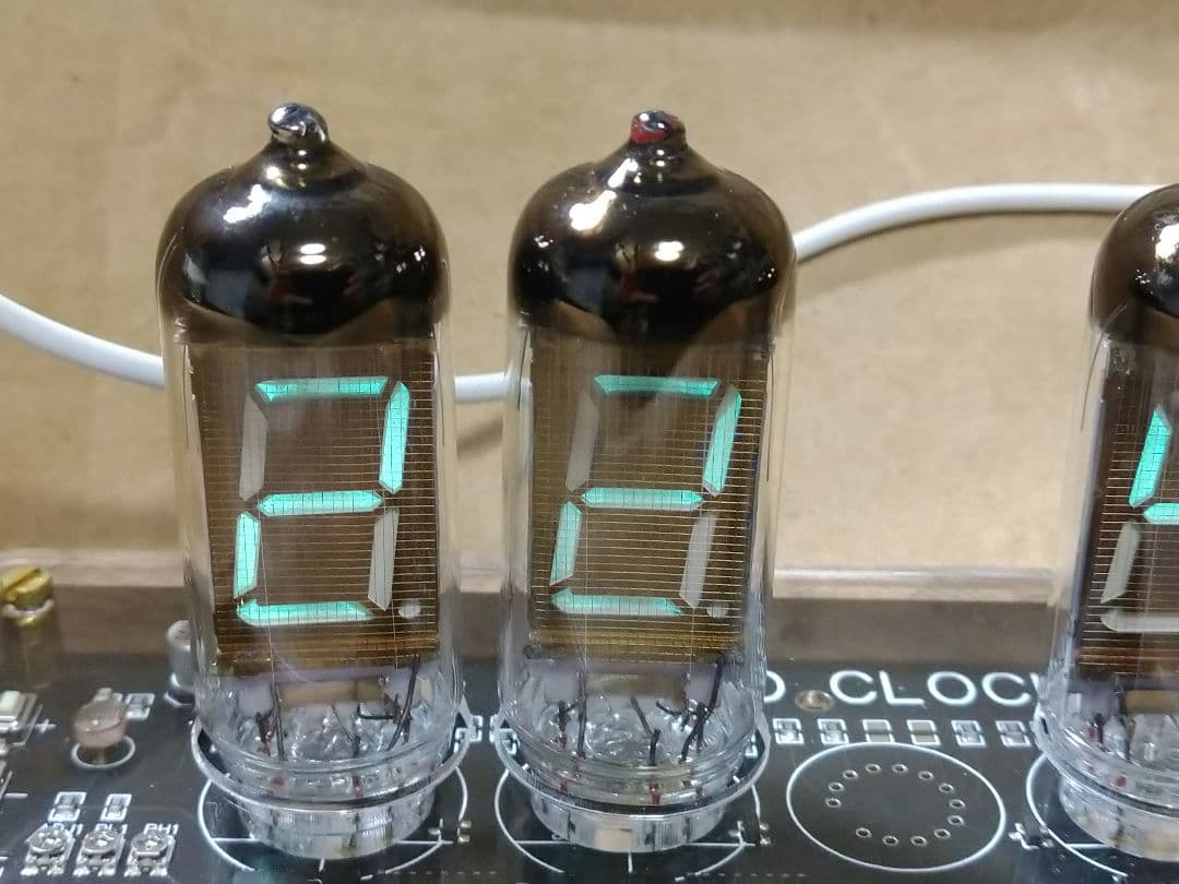 ま*、様 マニュアルなし VFD IV-11時計　6球