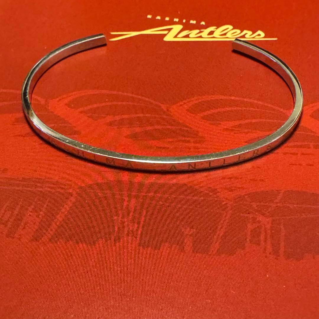 Kashima Antlers × 4℃ バングル（シルバー）　ブレスレット