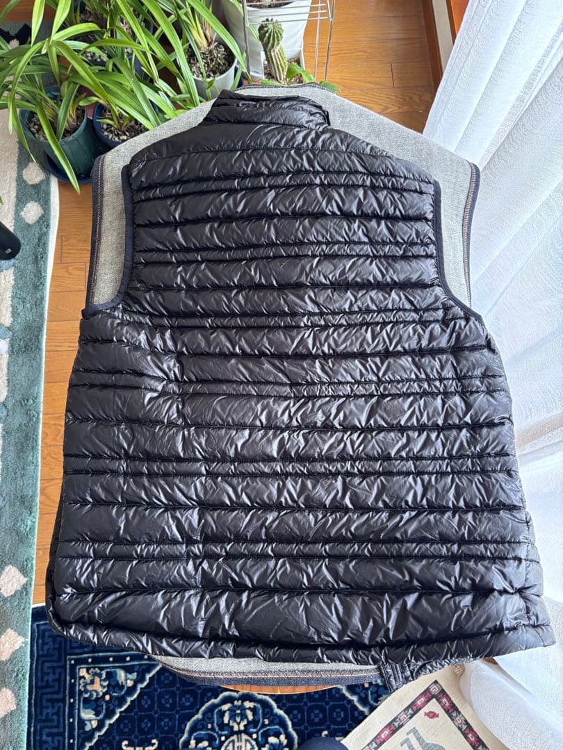 Patagonia ウルトラライトダウン ベスト ＸS バック付 ブラック