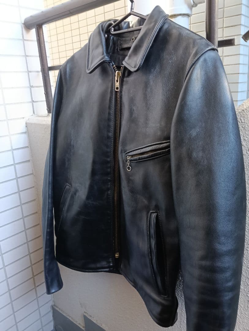 レア！ バンソン レザーシングルライダース