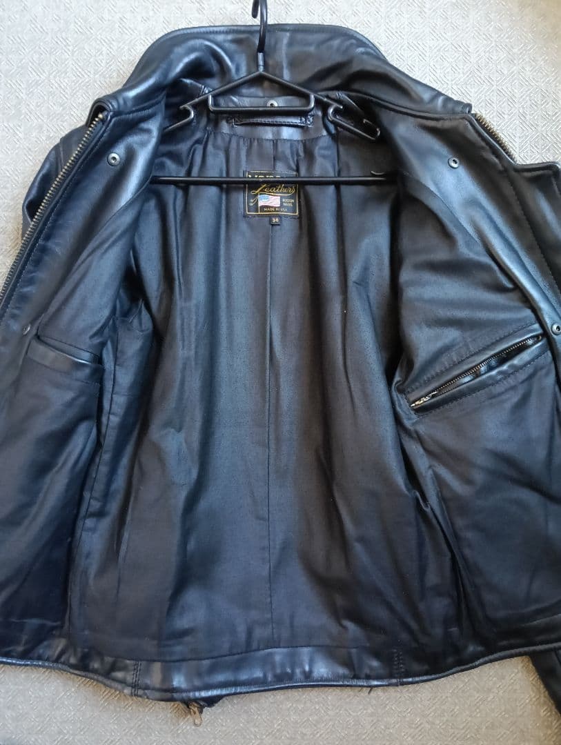 レア！ バンソン レザーシングルライダース