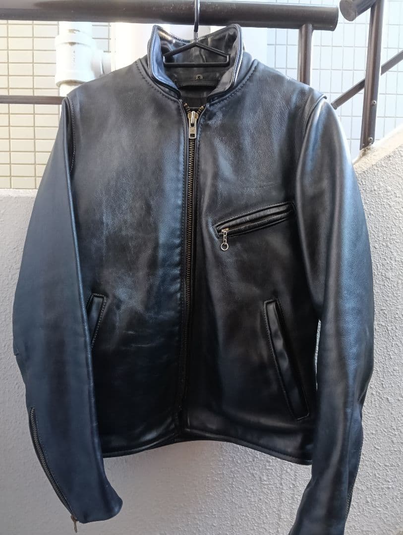 レア！ バンソン レザーシングルライダース