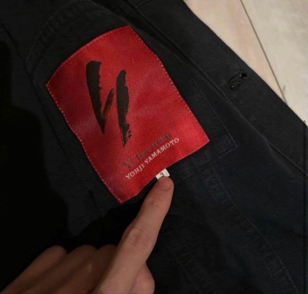 Y's for men yohji yamamoto シャツジャケット　赤タグ