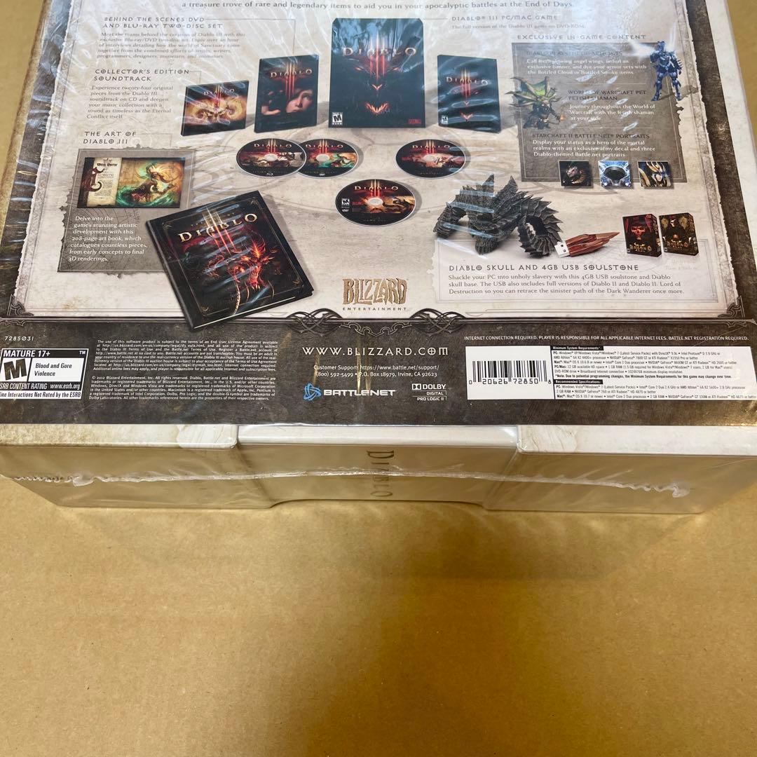 新品 Diablo III ディアブロ3 コレクター ズエディション 北米版
