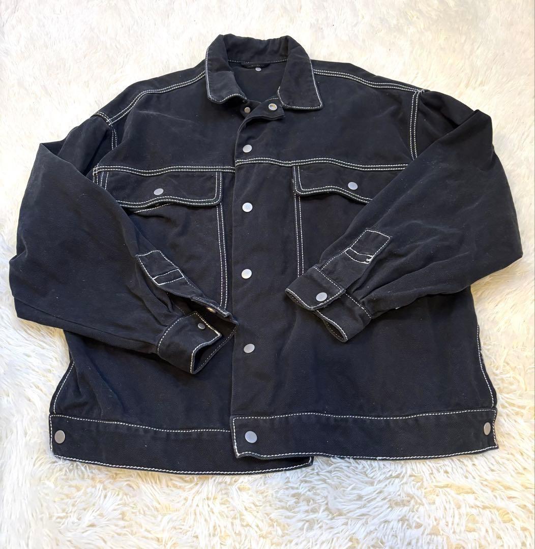 ダンケシェーン DANKESCHON セットアップ ブラック ジャケット デニム