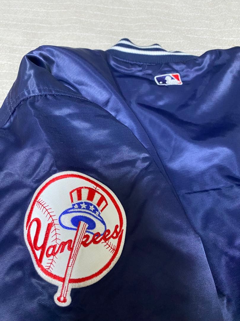 90s New York Yankees Majestic ジャケット
