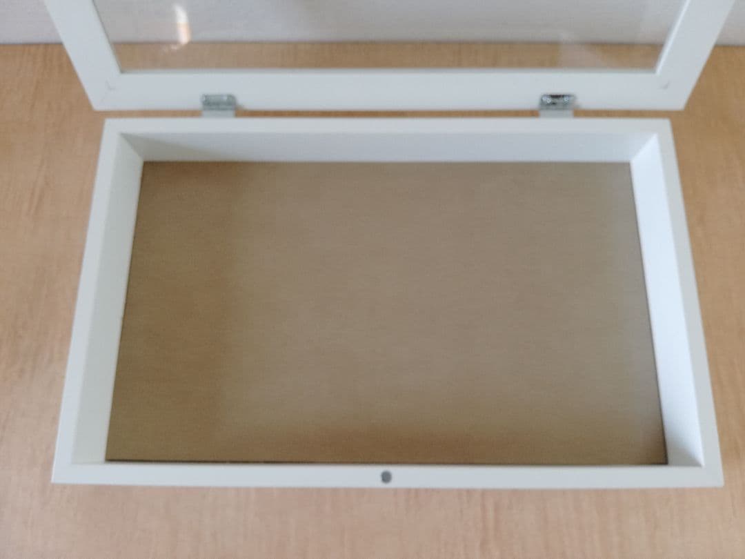 IKEA 木製コレクションボックス 2個