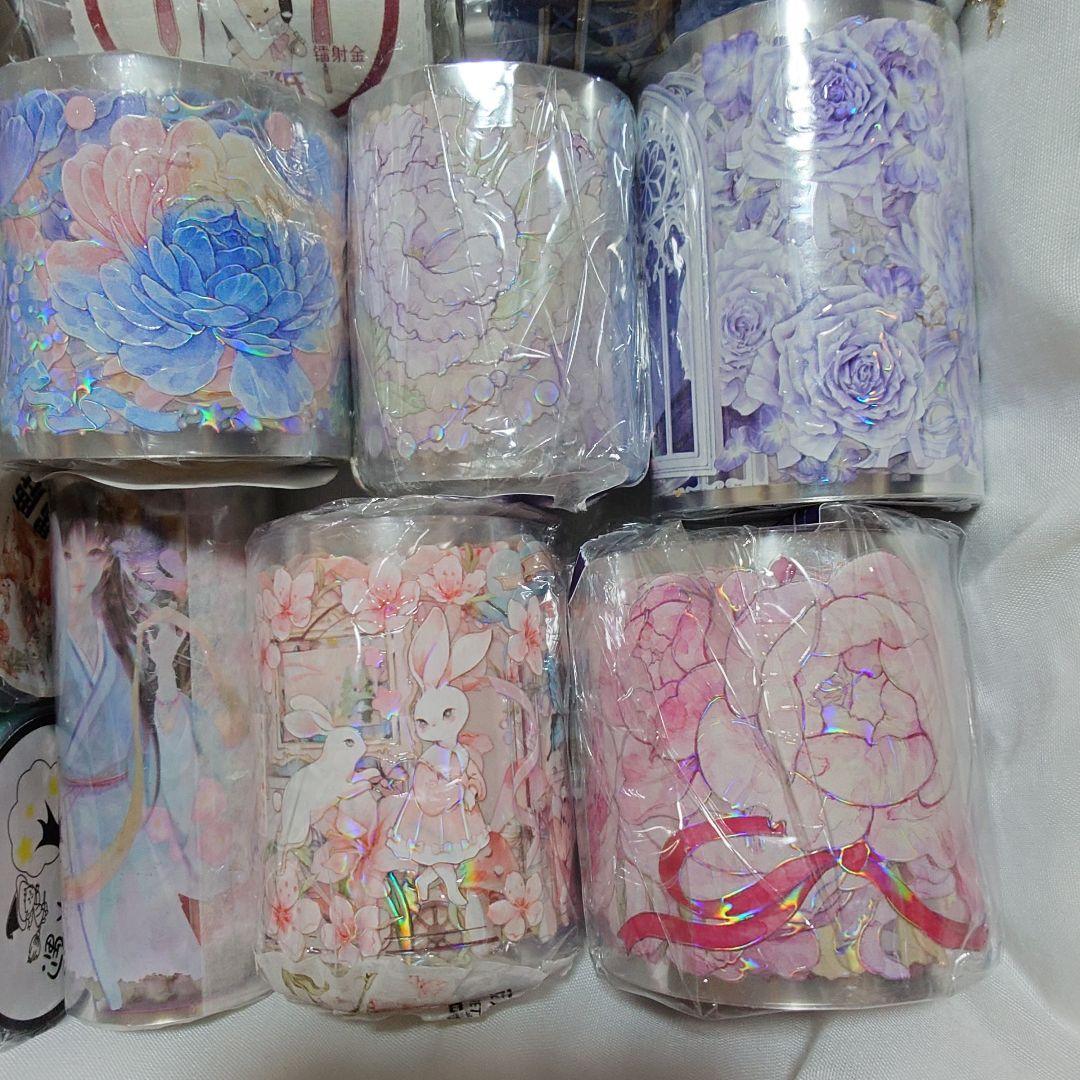 【海外マステ】新品・中古 装飾 人物 コラージュ素材 まとめ売り