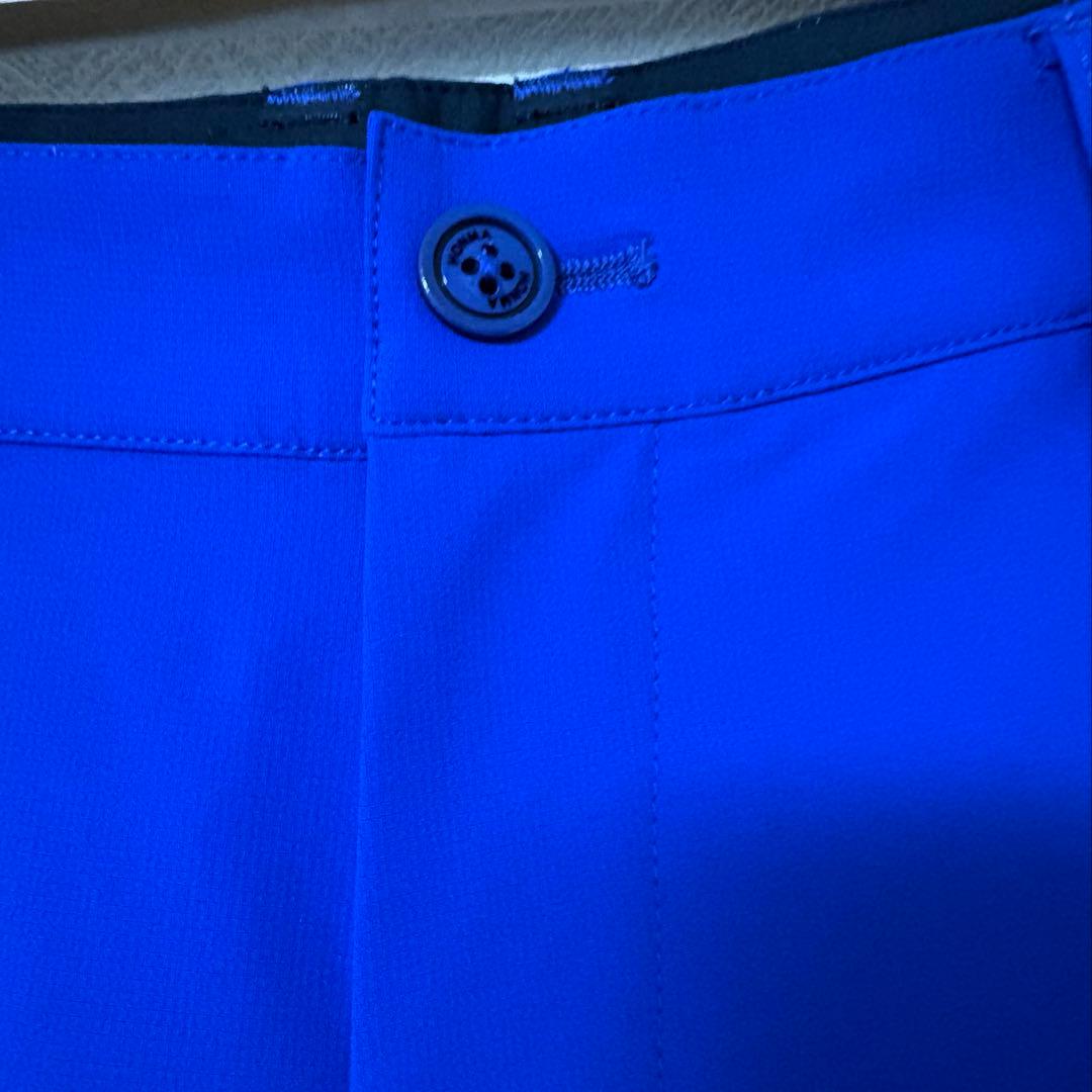 HONMA GOLF 青いゴルフパンツ ストレッチ素材 SIZE L 美品