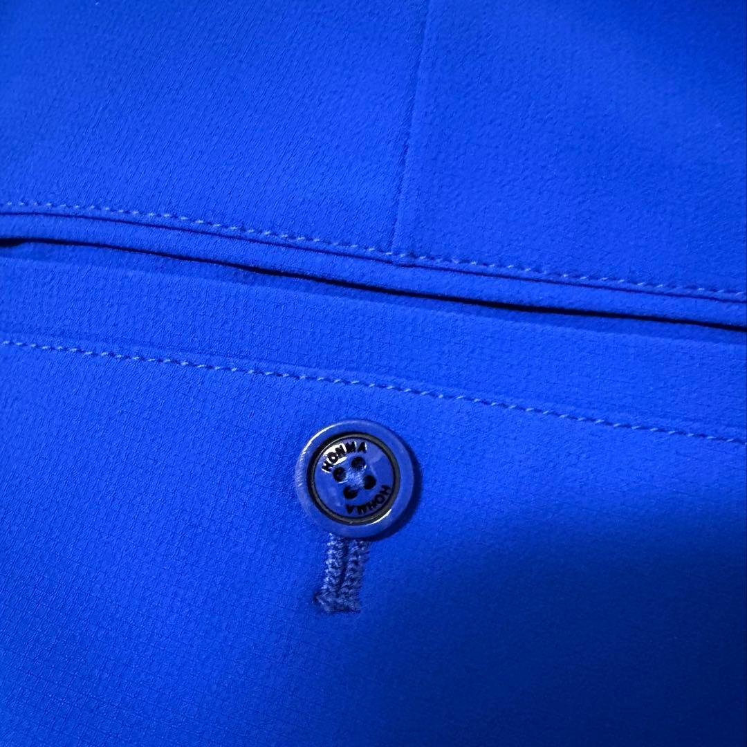 HONMA GOLF 青いゴルフパンツ ストレッチ素材 SIZE L 美品