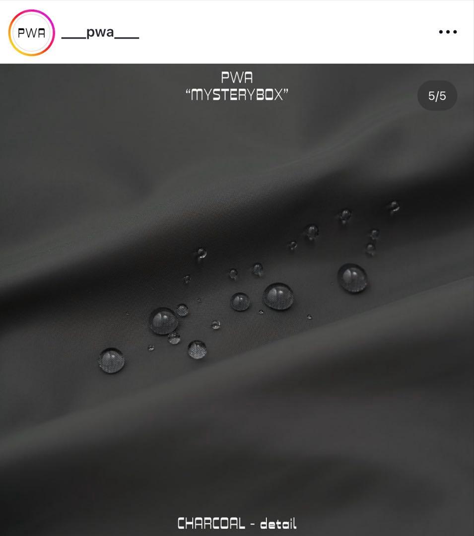 【週末限定値下げ】 PWA MYSTERYBOX ダウンベスト チャコール
