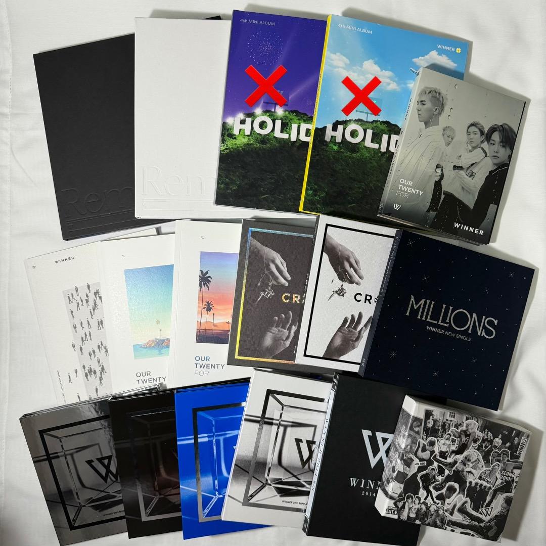 WINNER アルバム まとめ売り 17セット