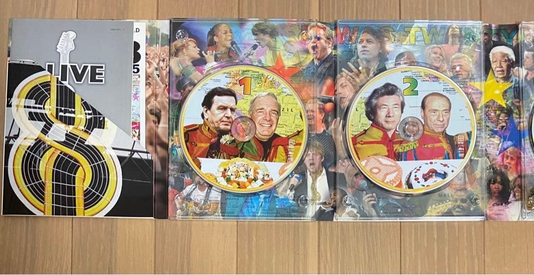 帯付き　ライヴ 8〈初回限定盤・4枚組〉
