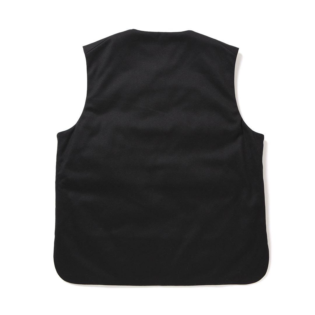 CURLY&Co. KNIT PADDED VEST solid サイズ2