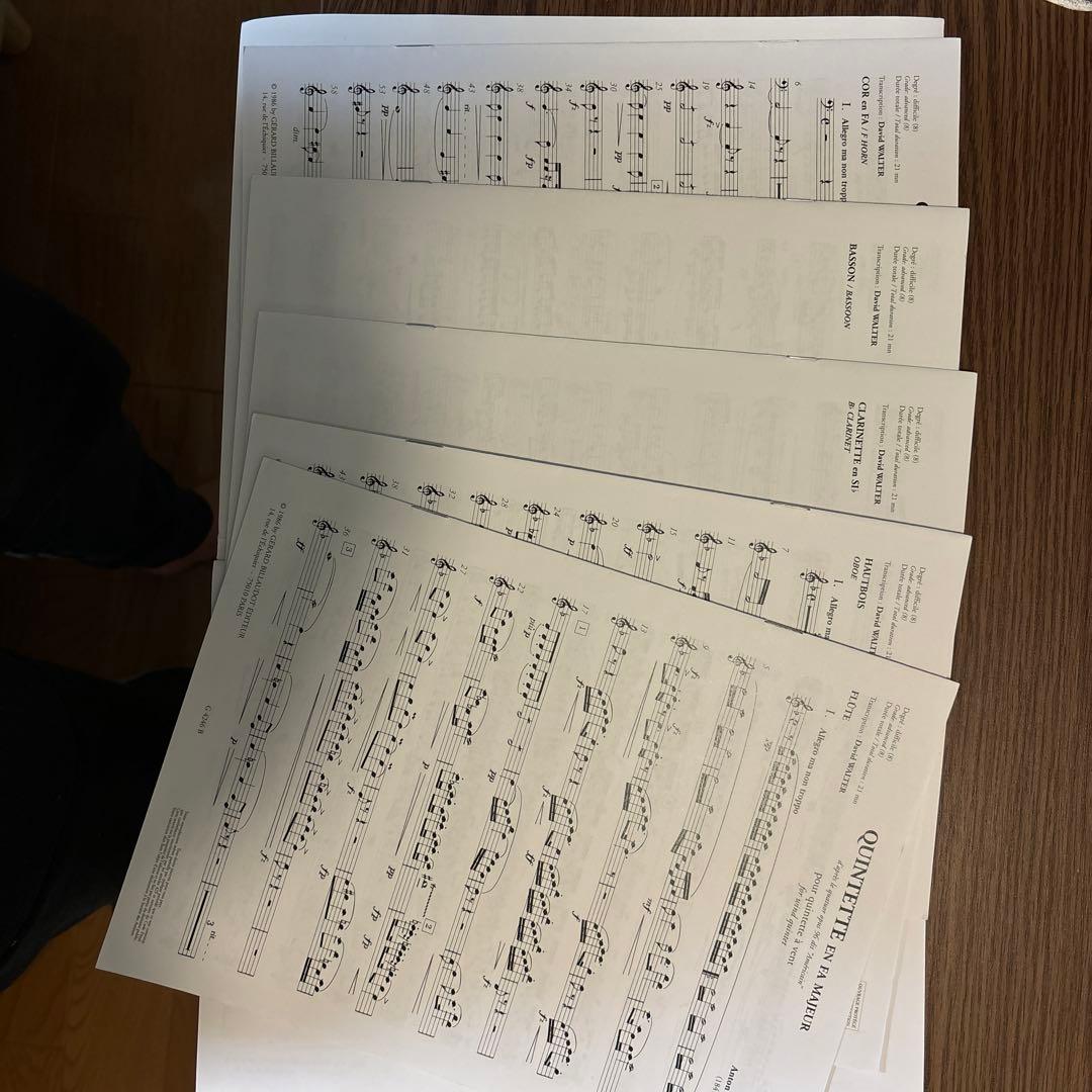 木管五重奏曲 ～弦楽四重奏曲「アメリカ」Op.96
