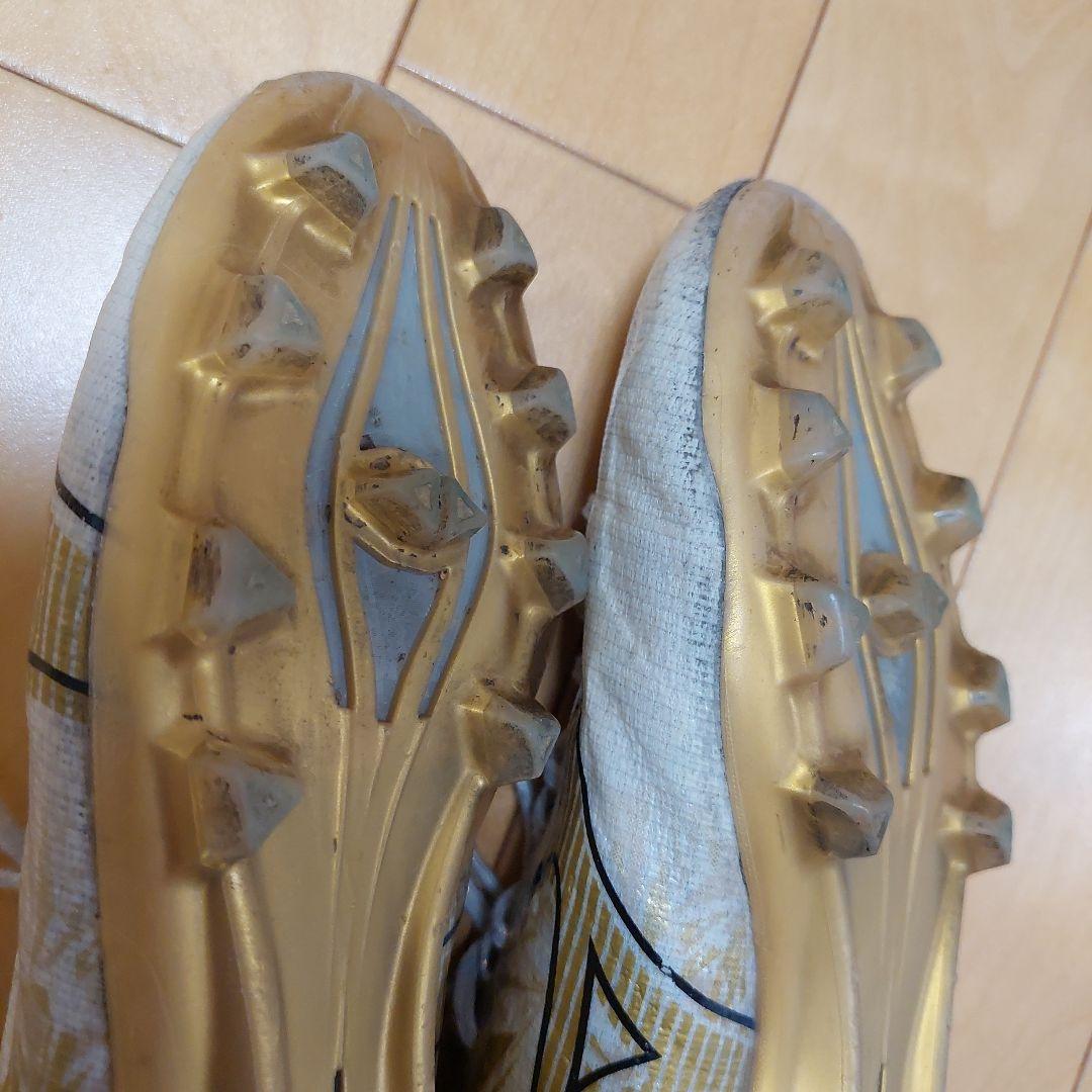 Mizuno アルファ ☆スパイク☆サッカーシューズ 25.0cm
