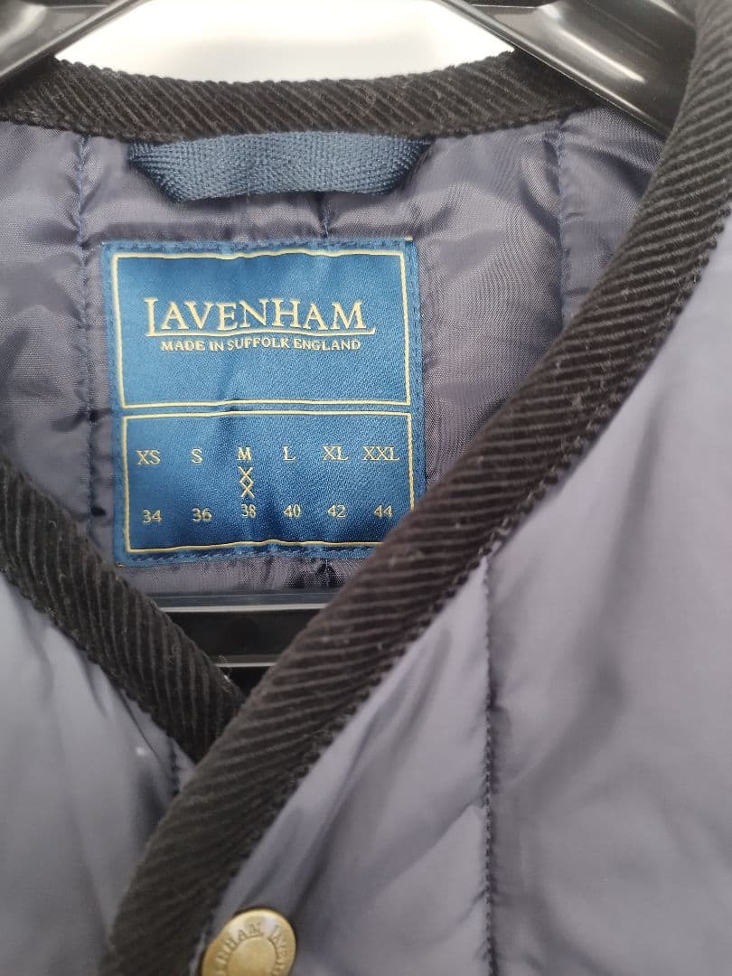 ラベンハム　LAVENHAM　ソーンハム　ベスト　キルティング　M