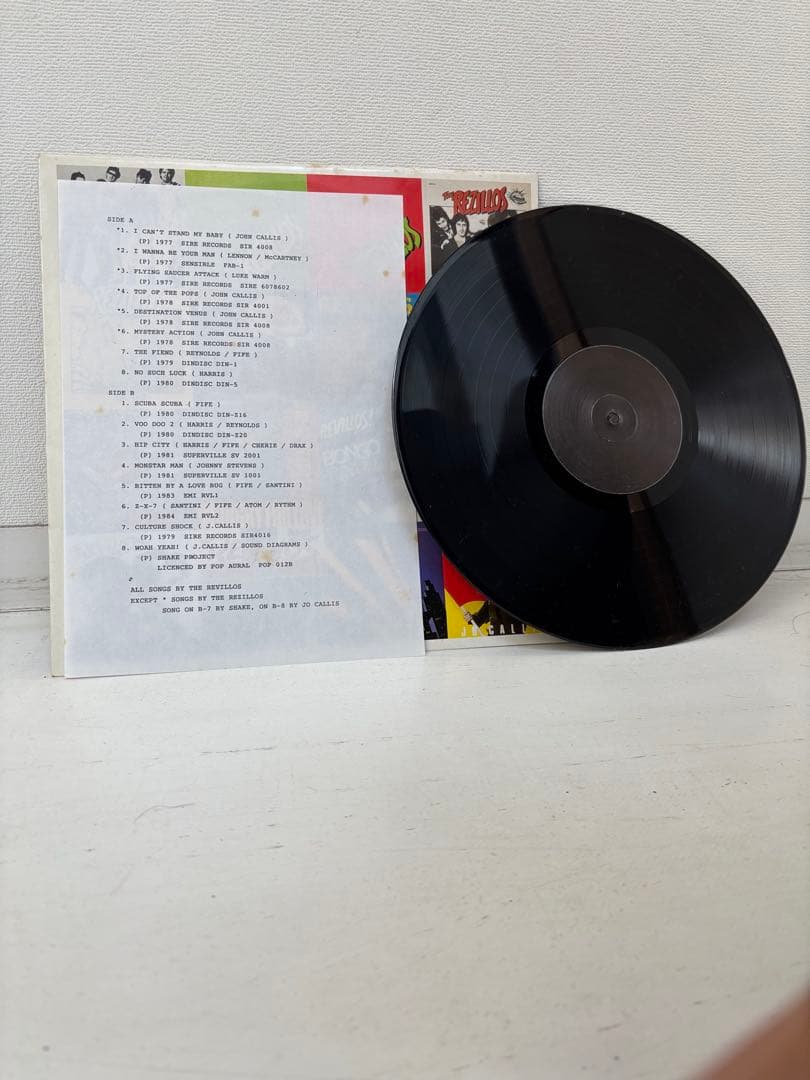 The Rezillos 、The Revillosレコード Best版