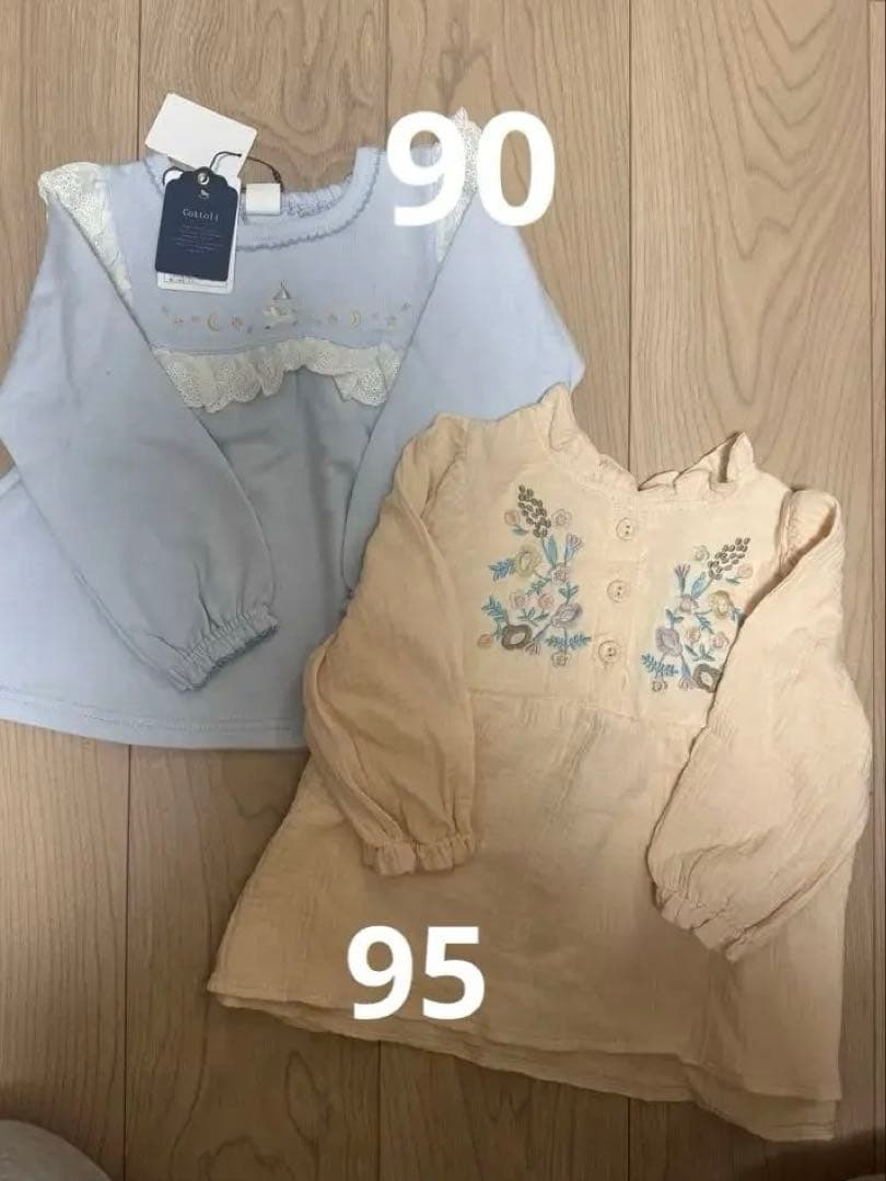 春服まとめ売り 90 95 保育園着 女の子