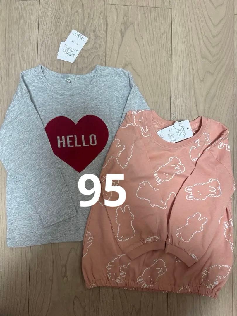 春服まとめ売り 90 95 保育園着 女の子