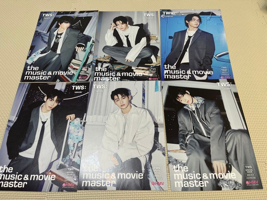 6種コンプ TWS LAST BELL Compact ver. HMV特典付き