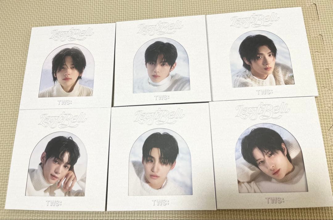 6種コンプ TWS LAST BELL Compact ver. HMV特典付き
