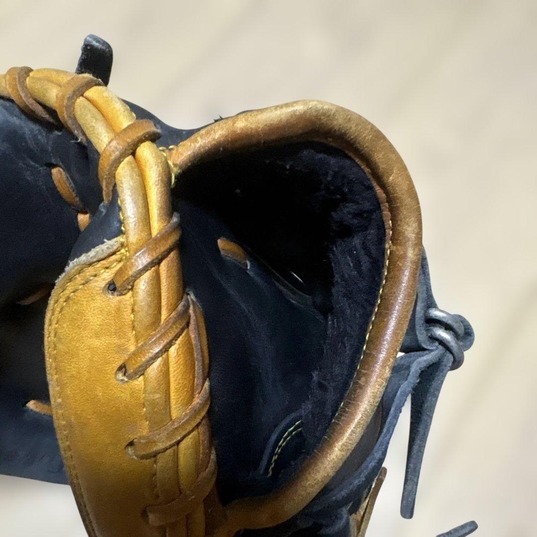 Rawlings 軟式グローブ 黒/茶　キャッチャーミッド