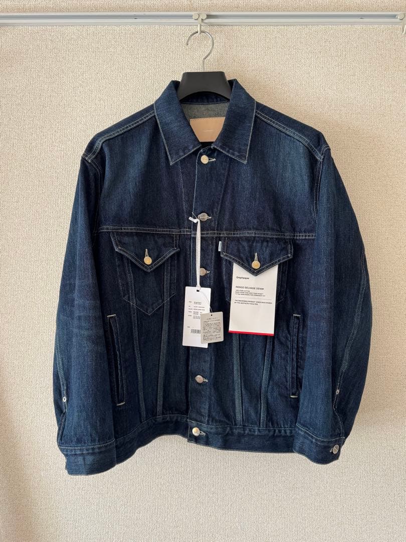 ジャケット・アウター Graphpaper Selvage Denim Trucker Jacket