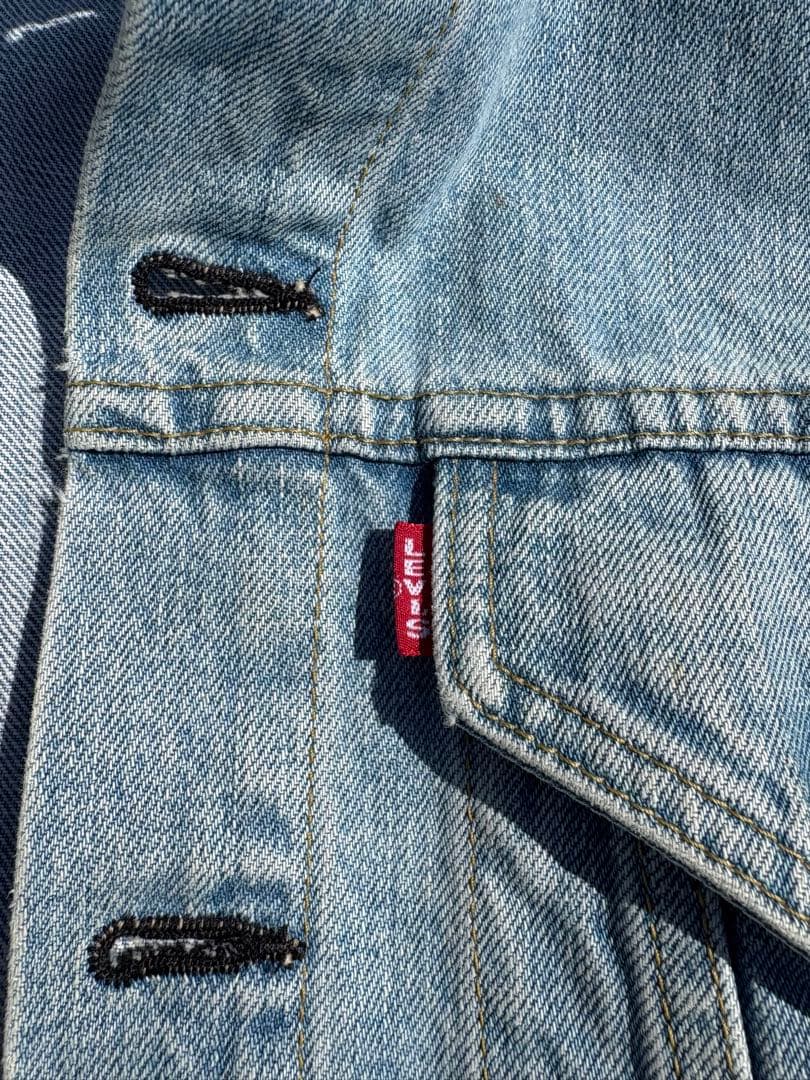 90s リーバイス 71557 3rd デニムジャケット 復刻 ビッグE