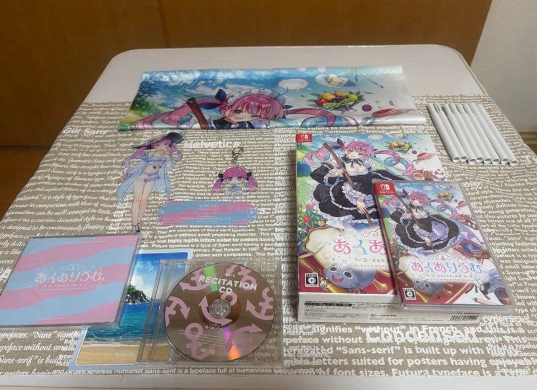 ホロライブ☆湊あくあ☆あくありうむ。☆完全生産限定版☆Switch☆セット
