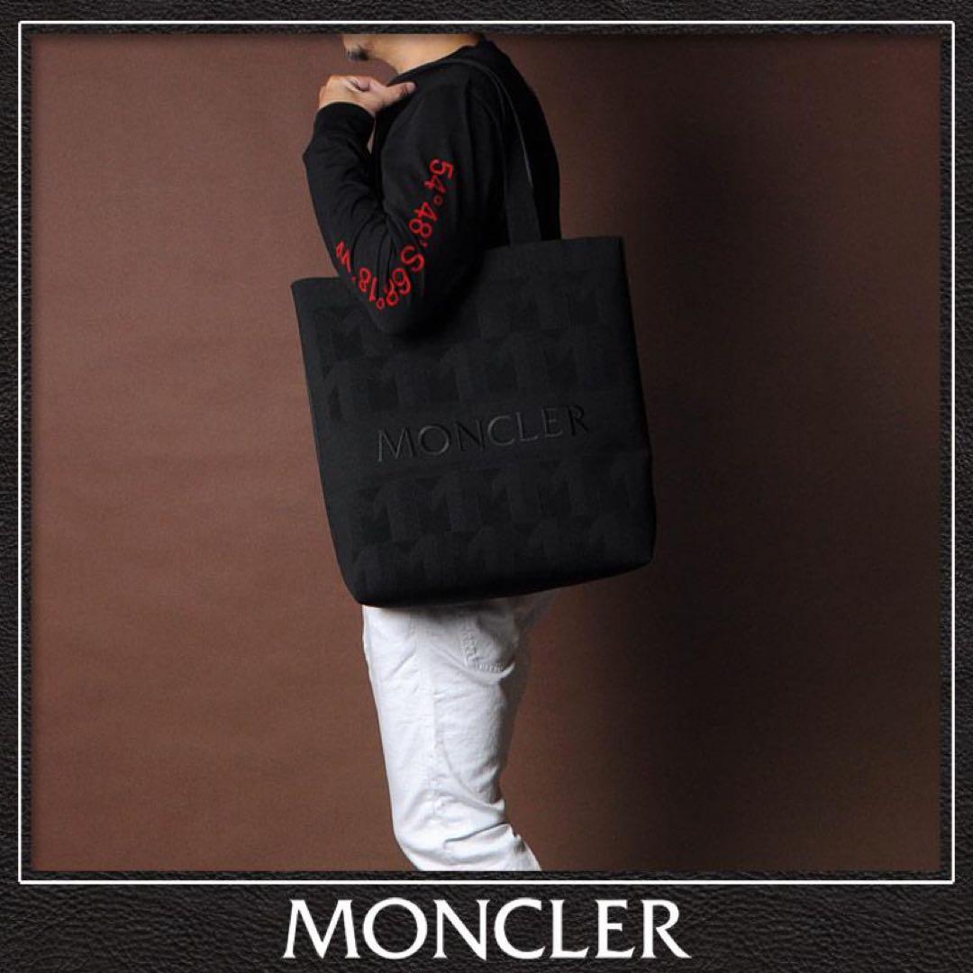 moncler ニットトートバッグ