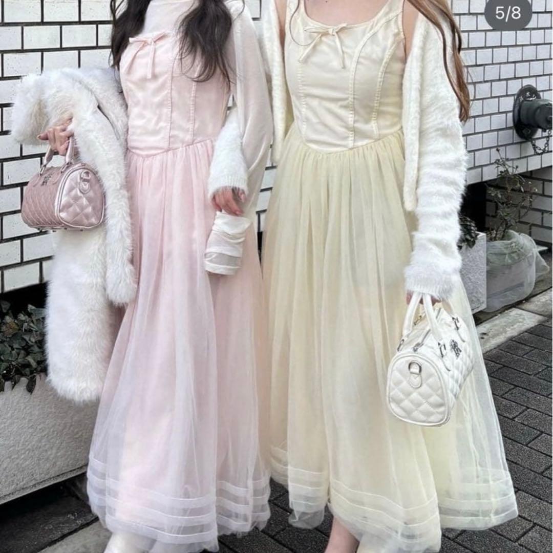 【 専用 】トリートユアセルフ バレリーナコルセットチュールロングワンピース